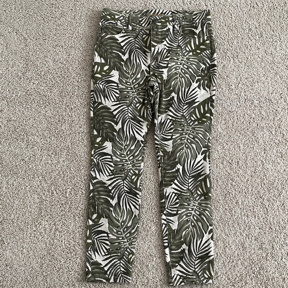 Tommy Bahama Ella Twill High Rise Ankle Pants